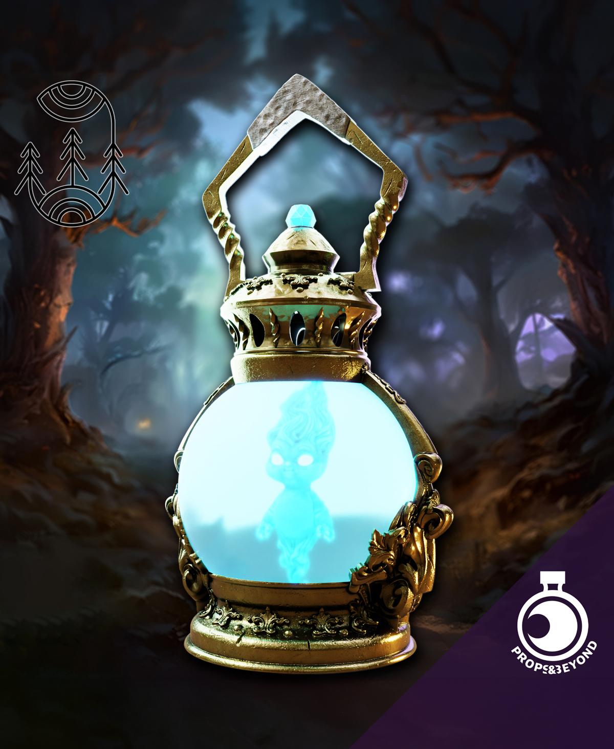 Will-o-Wisp Lantern 3d model