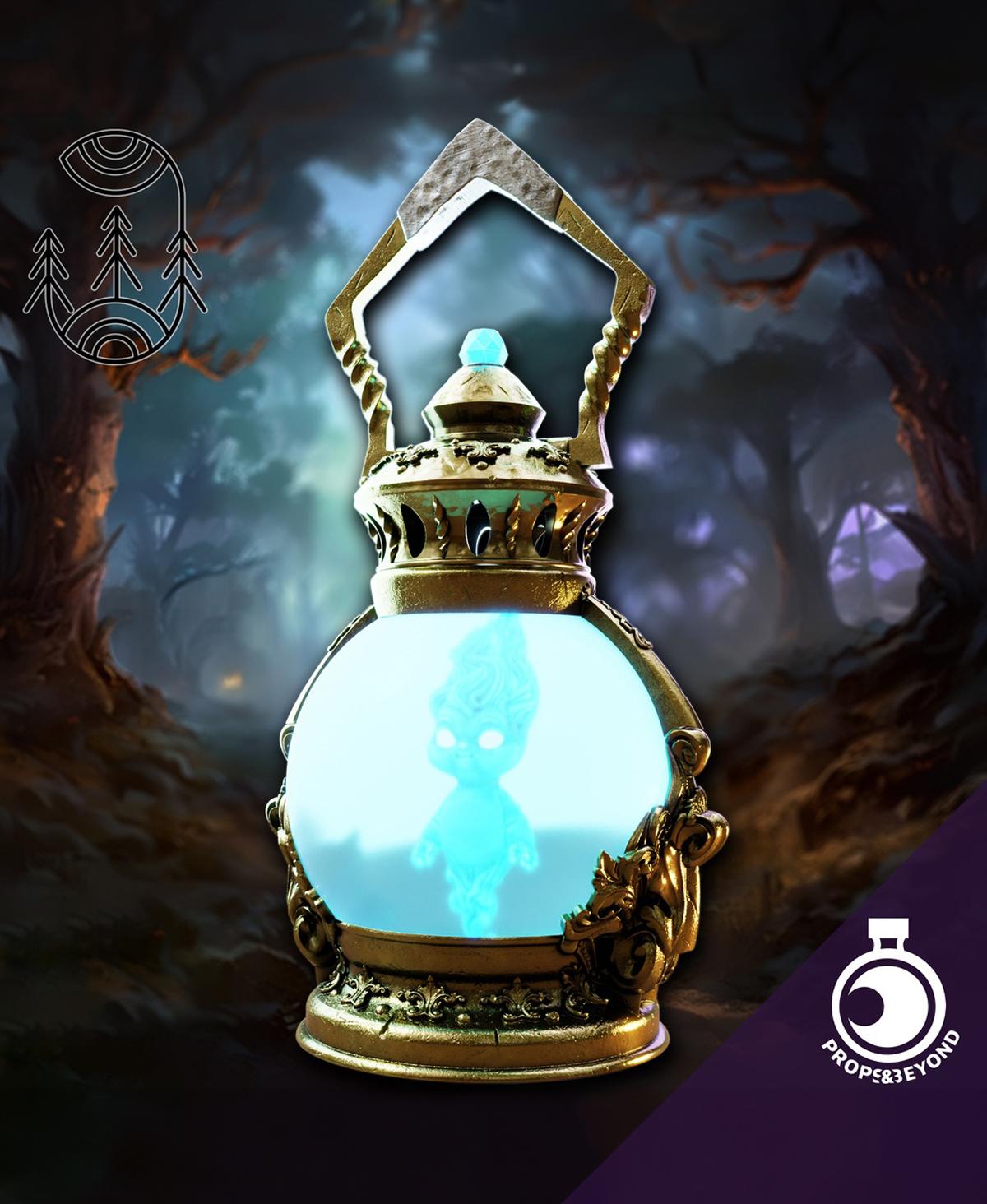 Will-o-Wisp Lantern 3d model