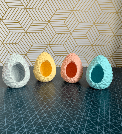 rocky_egg.stl 3d model