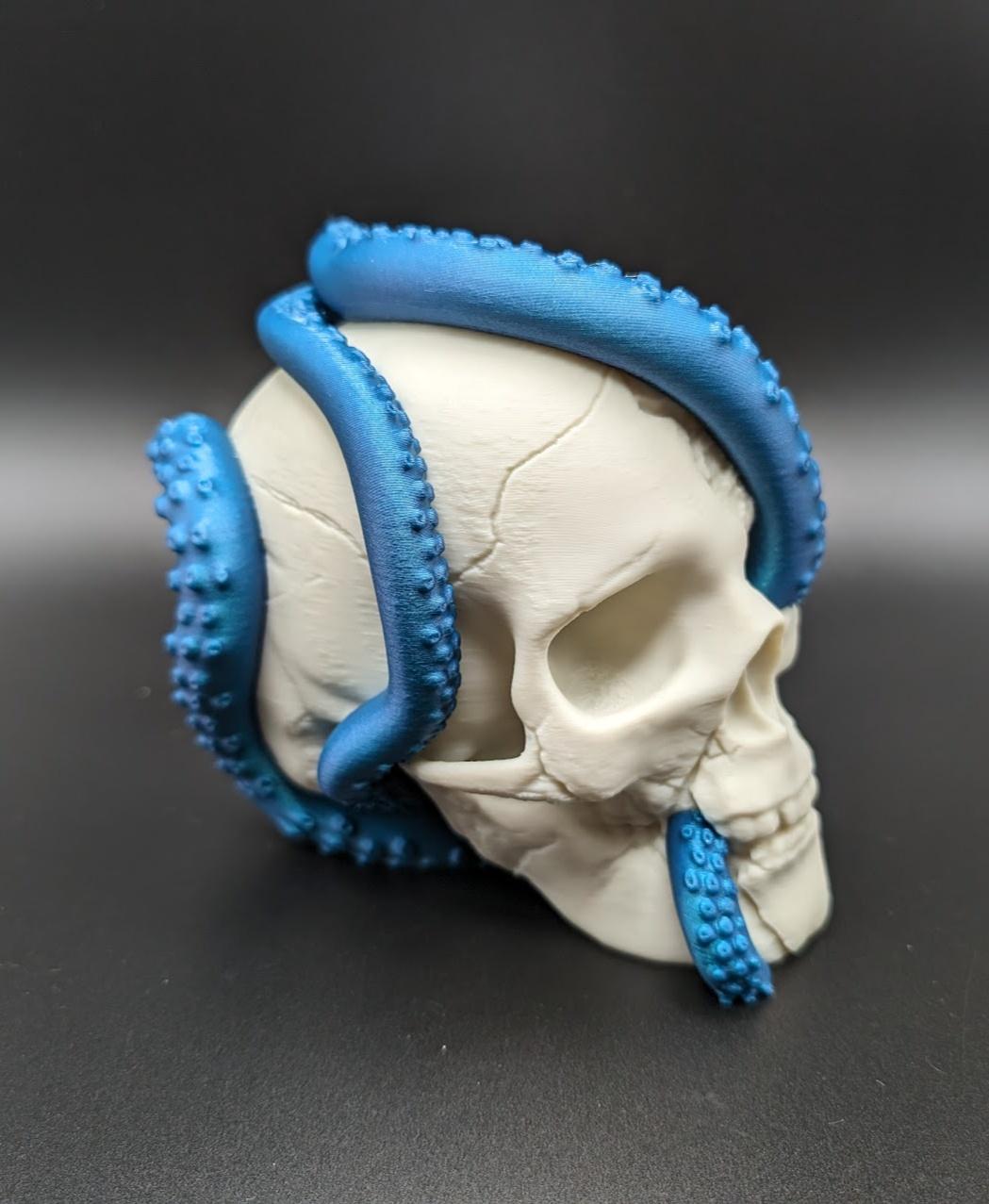 Tentacle Skull 3d model