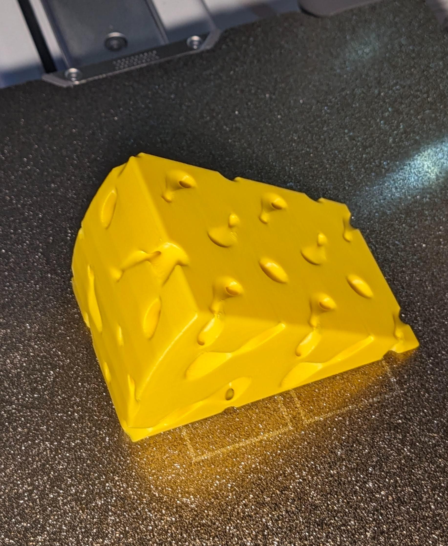 Holey Cheese 3d model