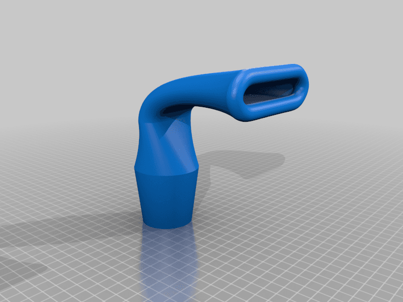 mouthpiece inhalator - vaper etc... 3d model