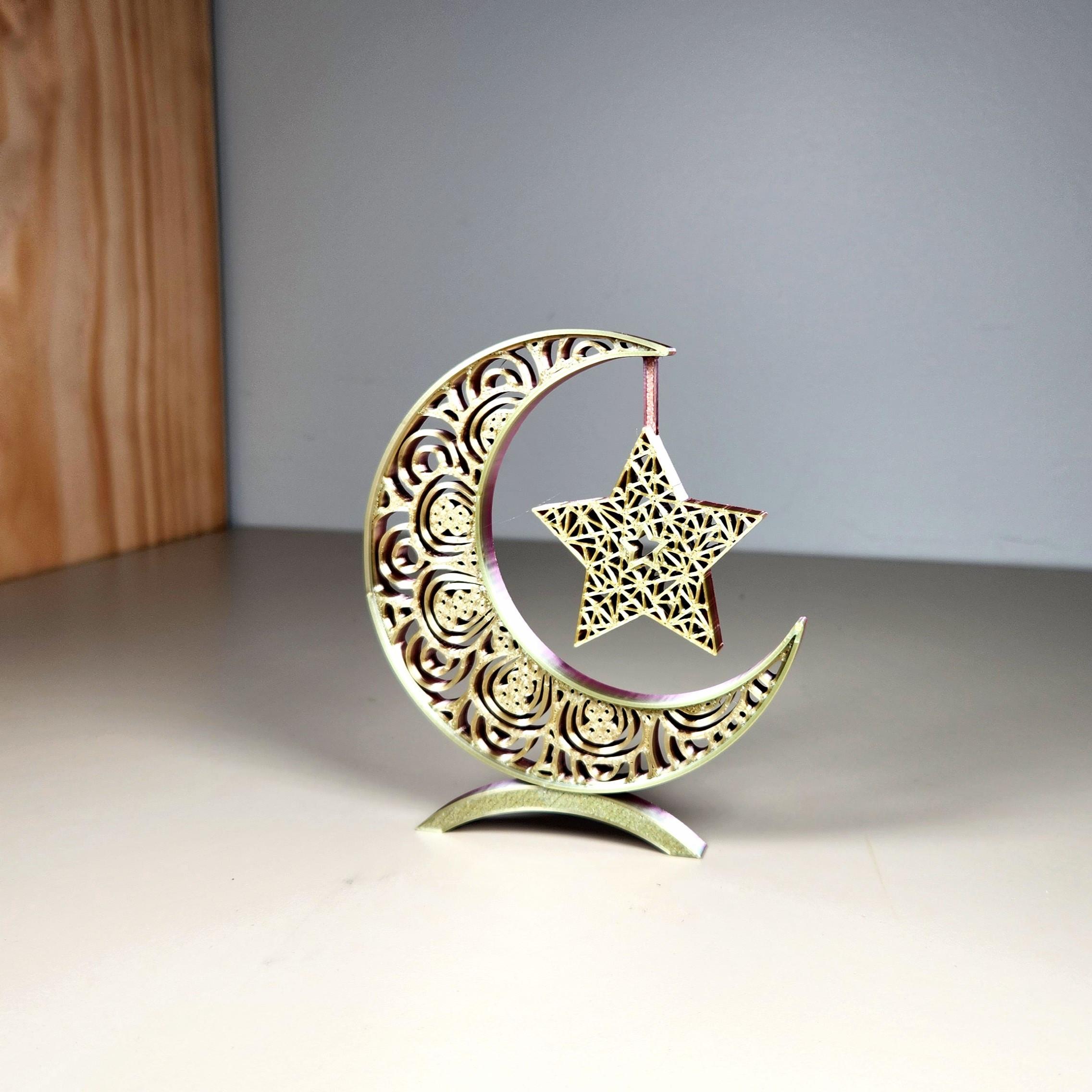 Moon and Star Ornament 2 3d model