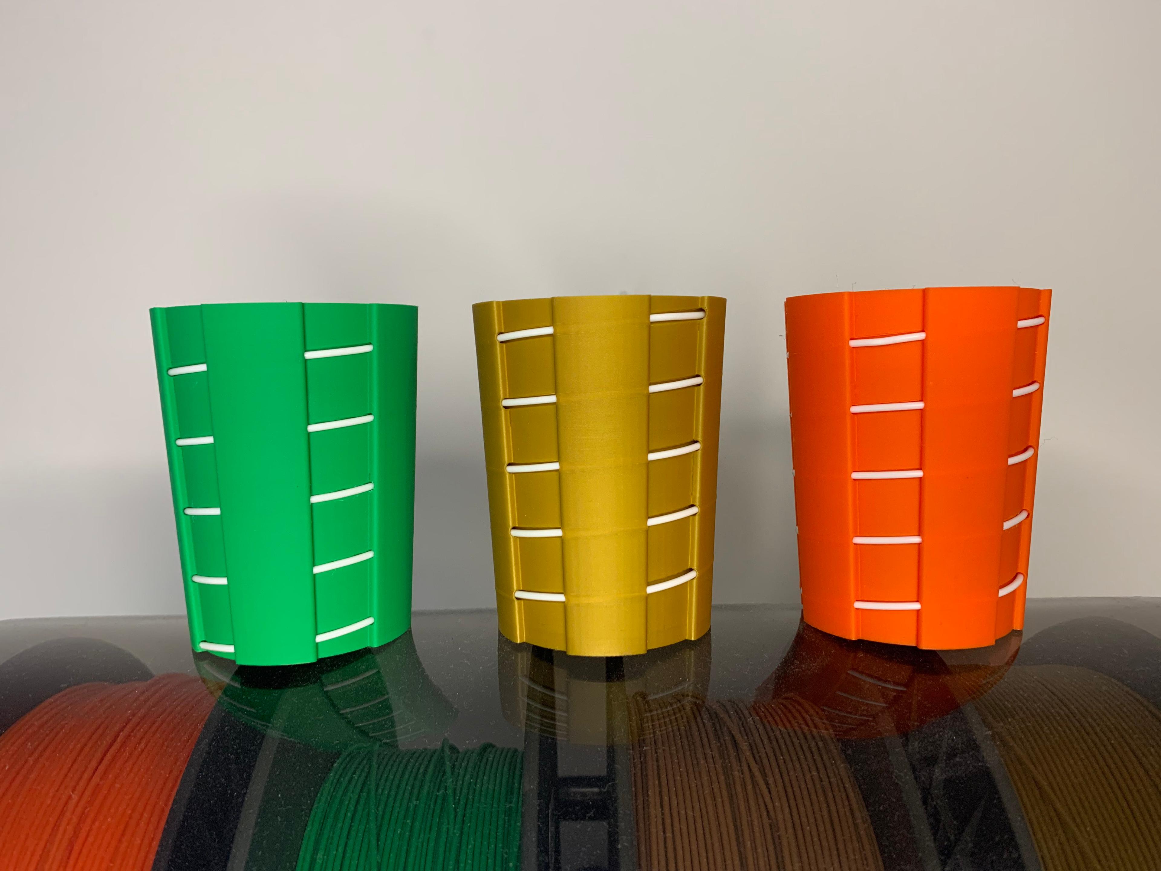 Spiral Filament Vase 3d model