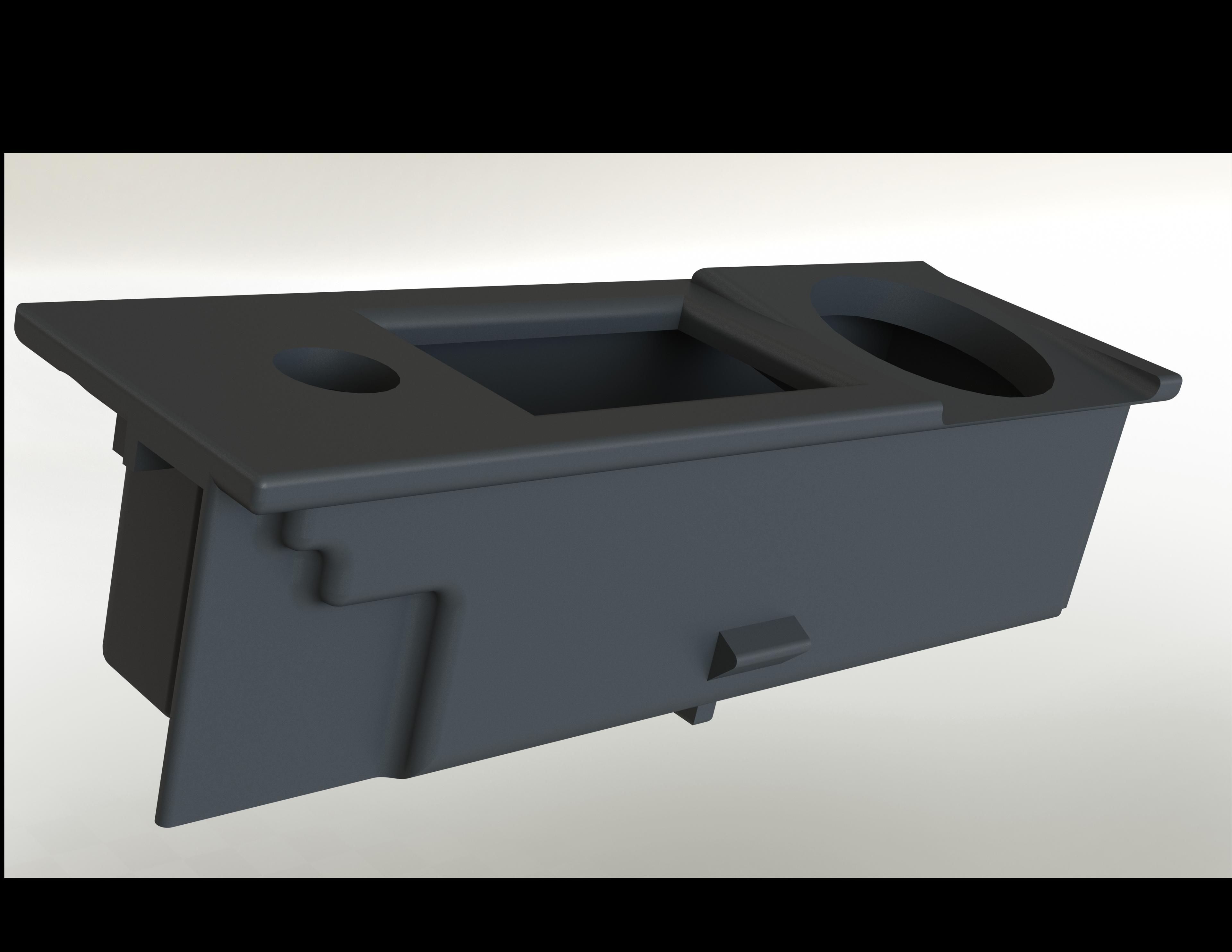 BMW E46 Custom Ashtray 3d model