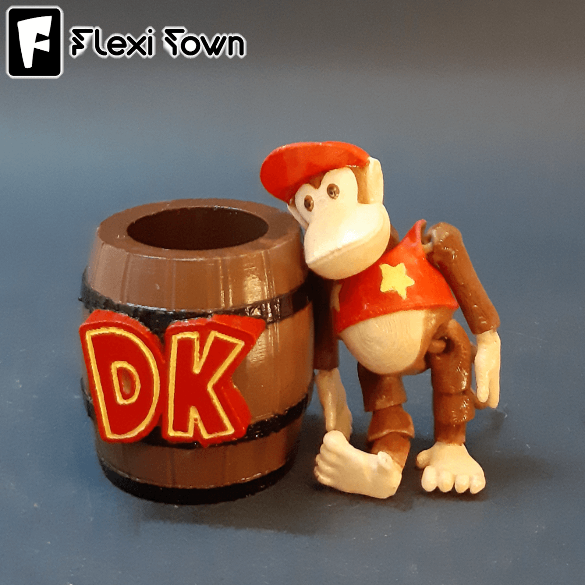 Flexi Print-in-Place Diddy Kong  3d model