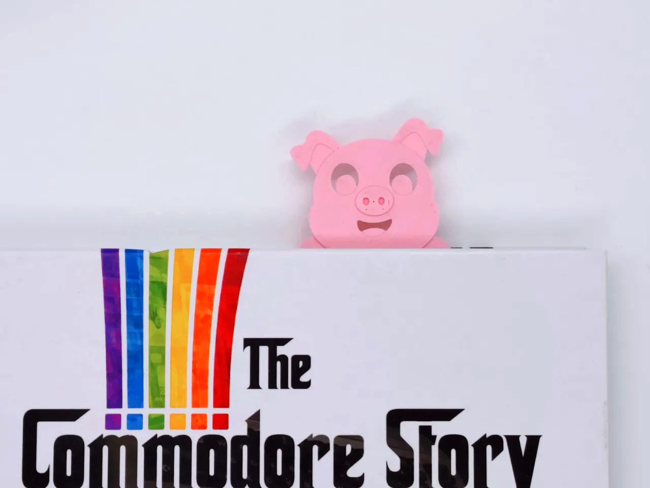 Cute Pig Bookmark 3d model