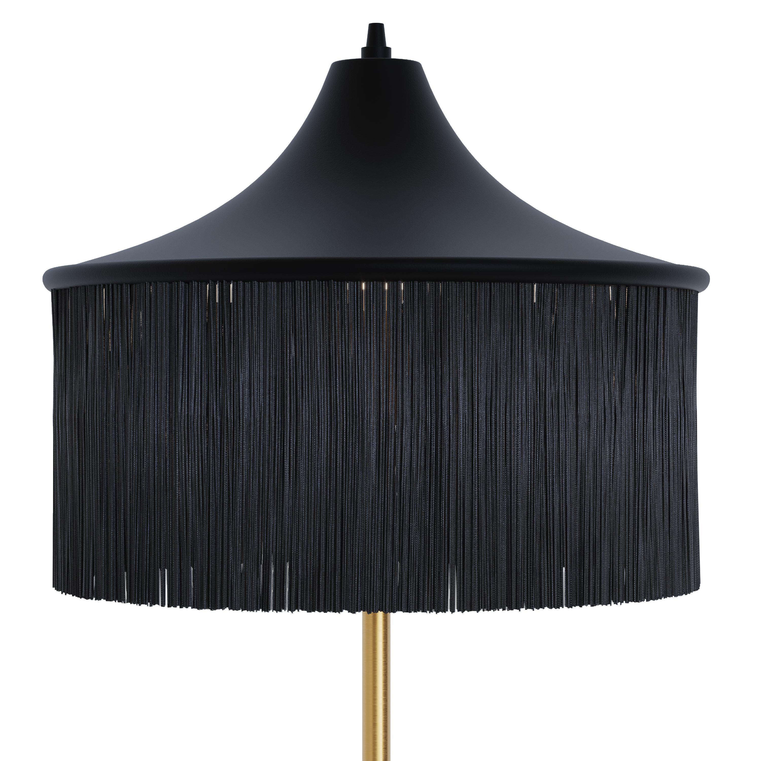 Lo fringe floor lamp, SKU. 28444 by Pikartlights 3d model