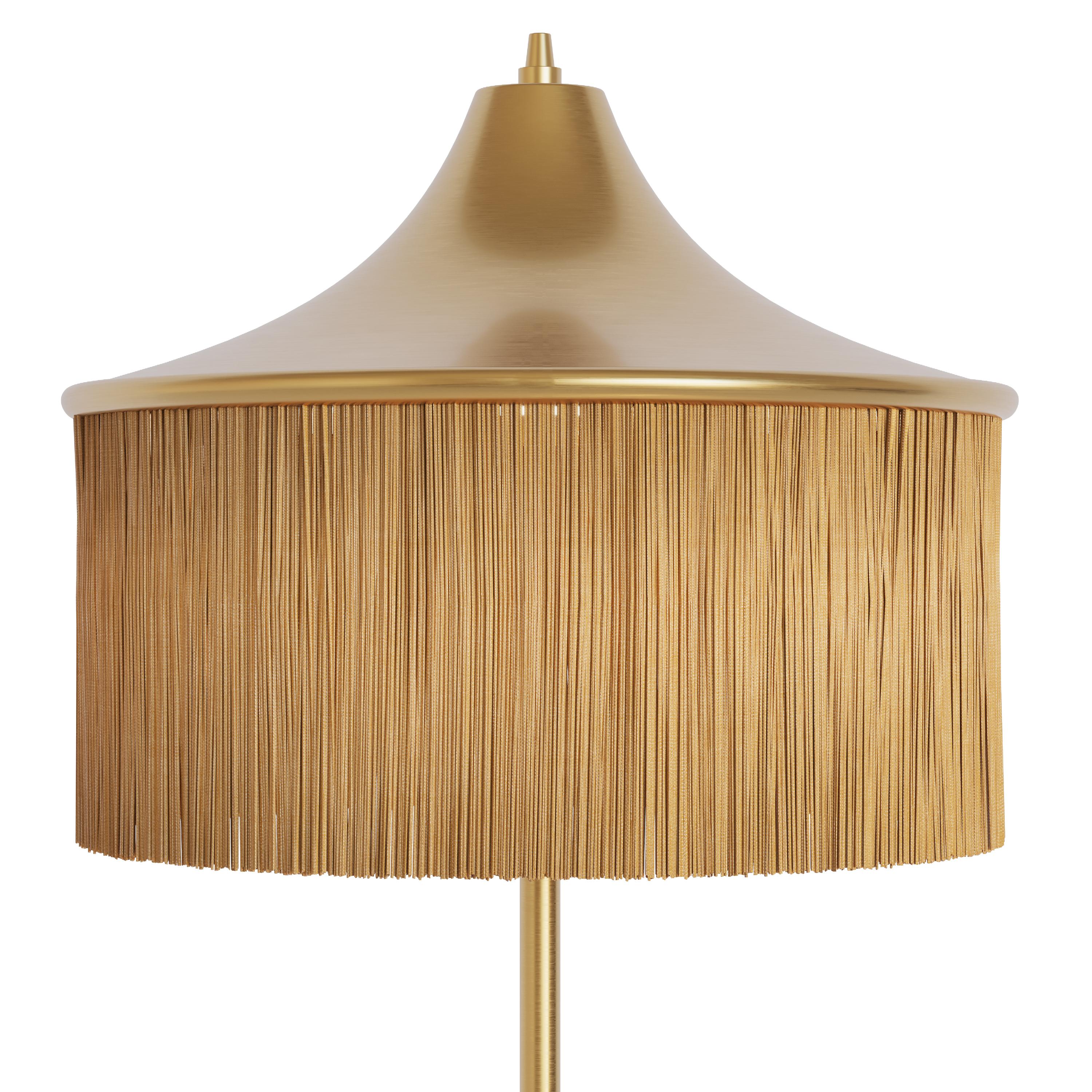 Lo fringe floor lamp, SKU. 28444 by Pikartlights 3d model