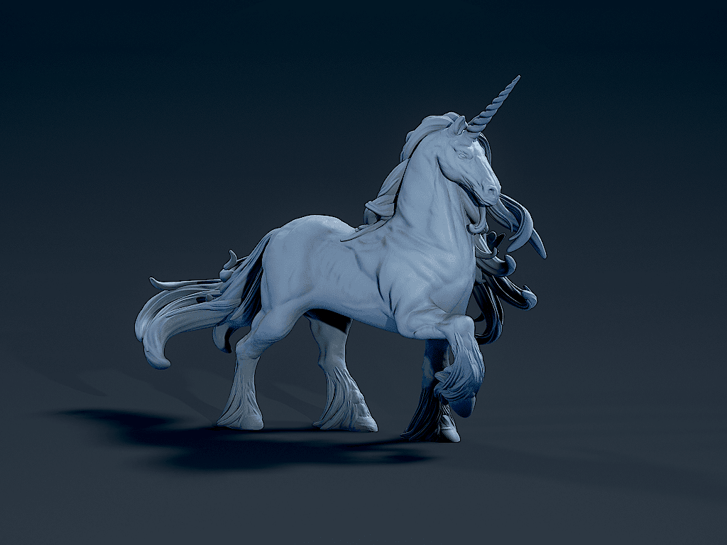 Unicorn 3d model