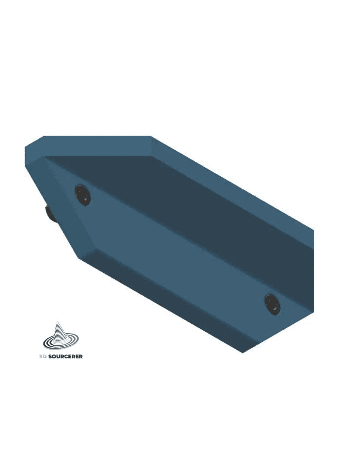 DELACK ENCLOSURE HANDLE 3d model