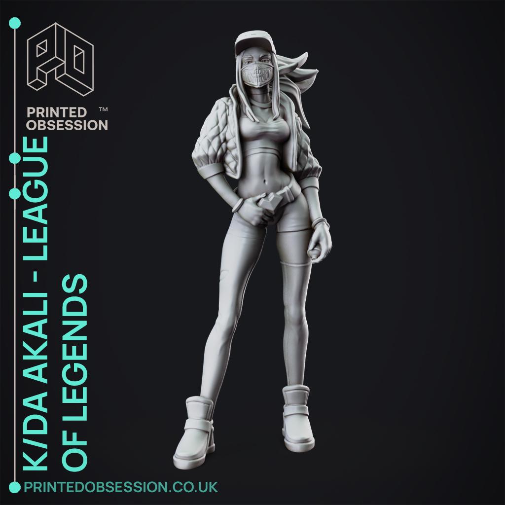 KDA Akali - LEAGUE OF LEGENDS - 30 cm model.  3d model