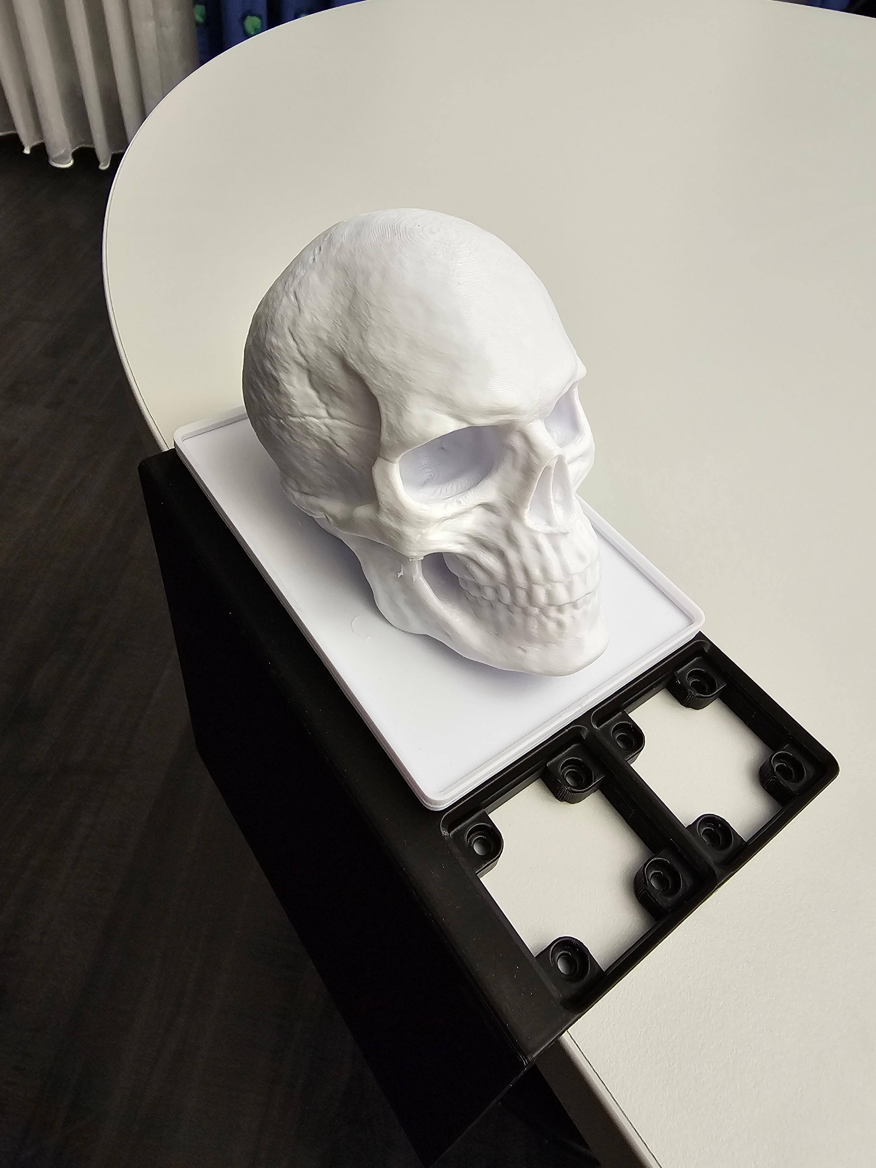 Gridfinity skull 3d model