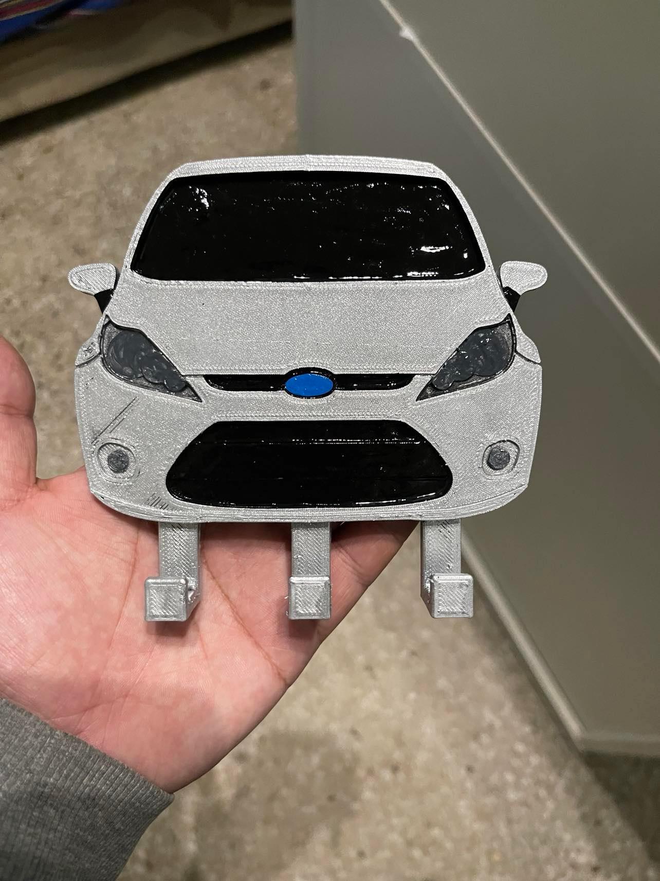 ford fiesta 2009 3d model