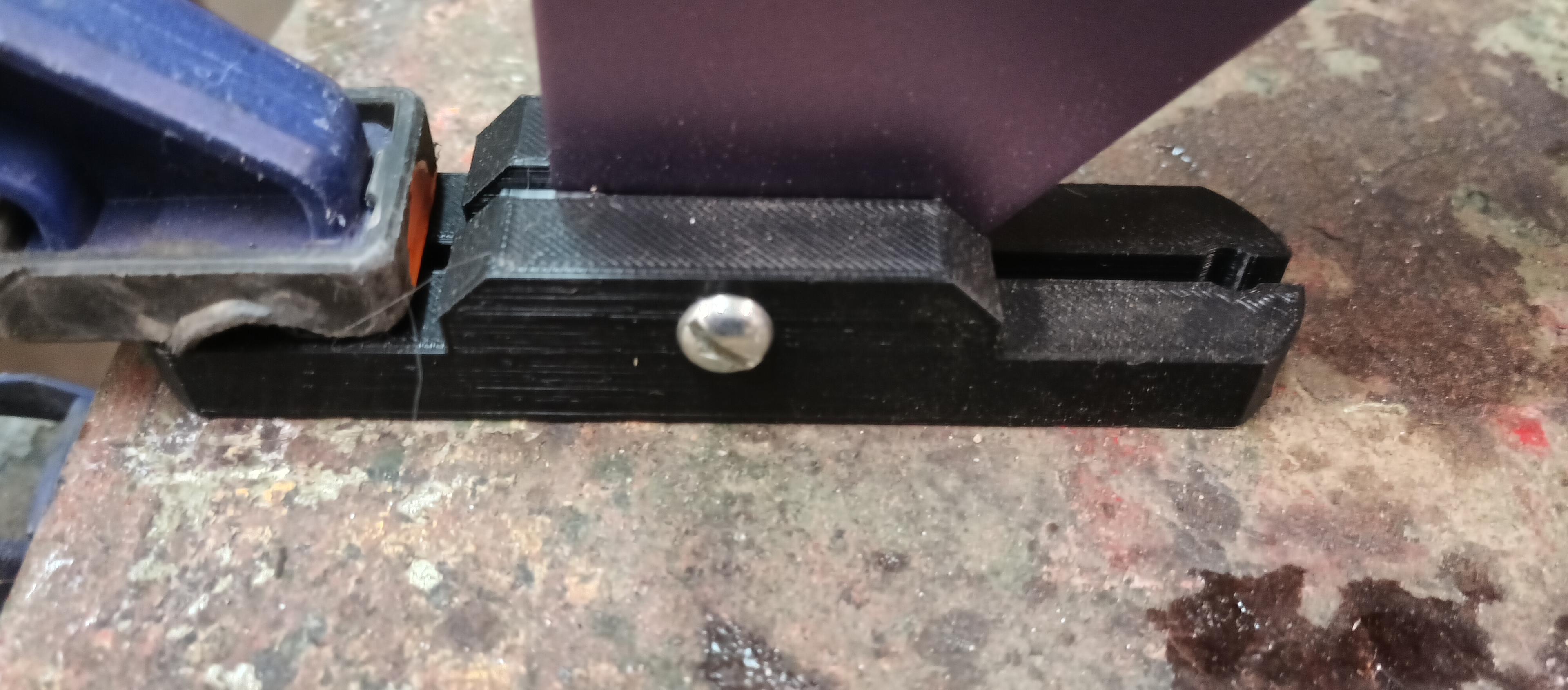 Clamp down Atomstack laser engraver leg brackets 3d model