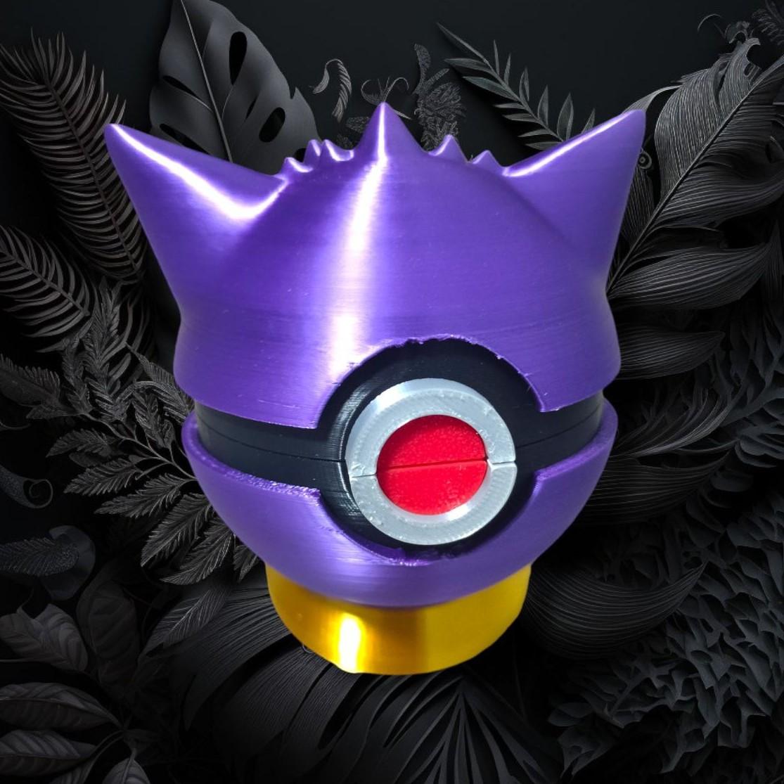 GengarBall - A Gengar inspired Pokeball! 3d model