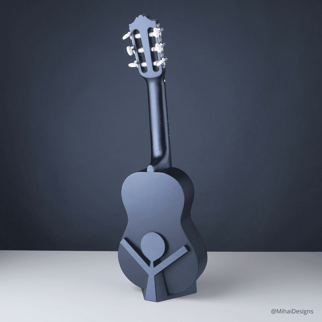 Guitalele Stand - Watch it in action https://www.youtube.com/watch?v=B4aPmMSBe0Y

Check my other projects https://mihaidesigns.com - 3d model