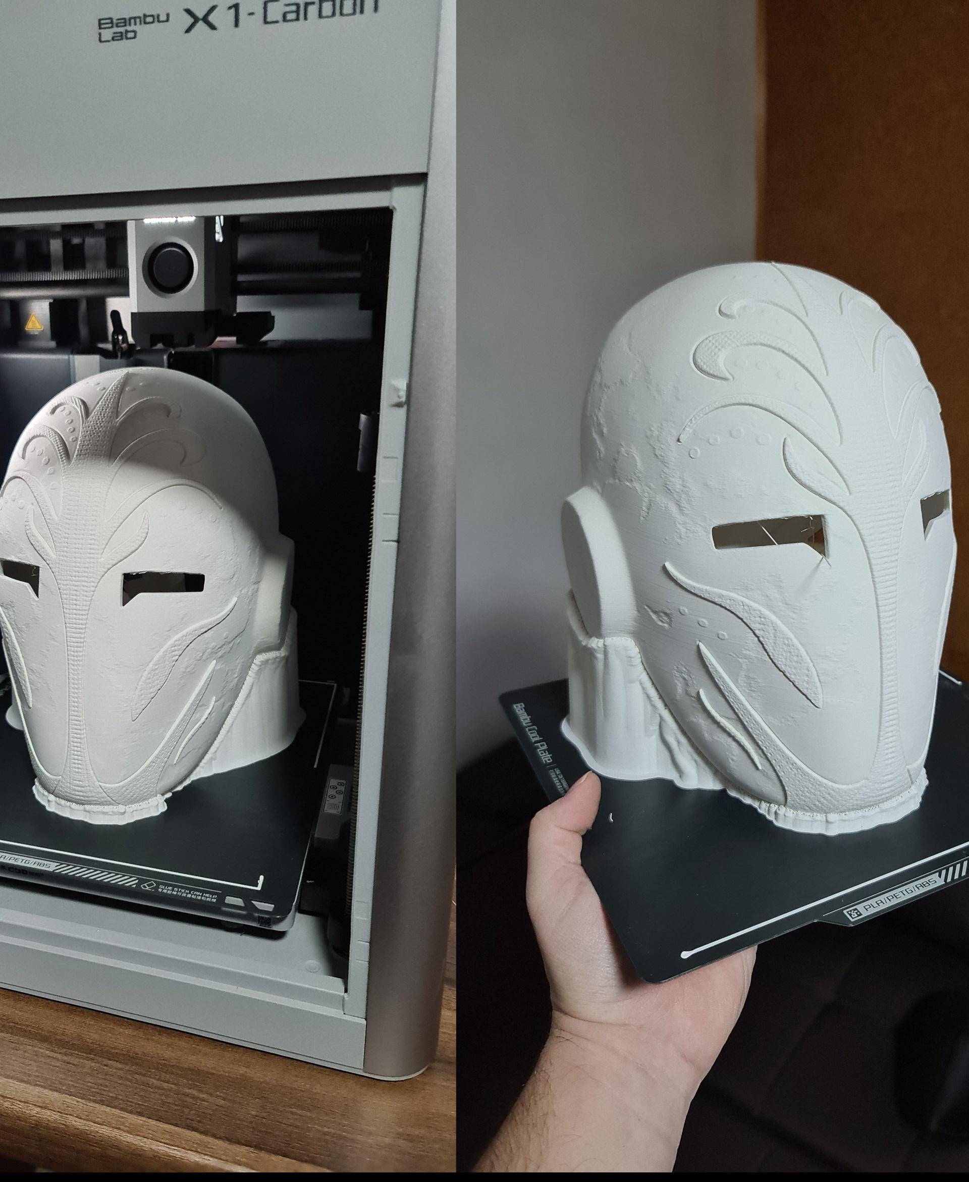 Jedi Temple guard mask 3d model