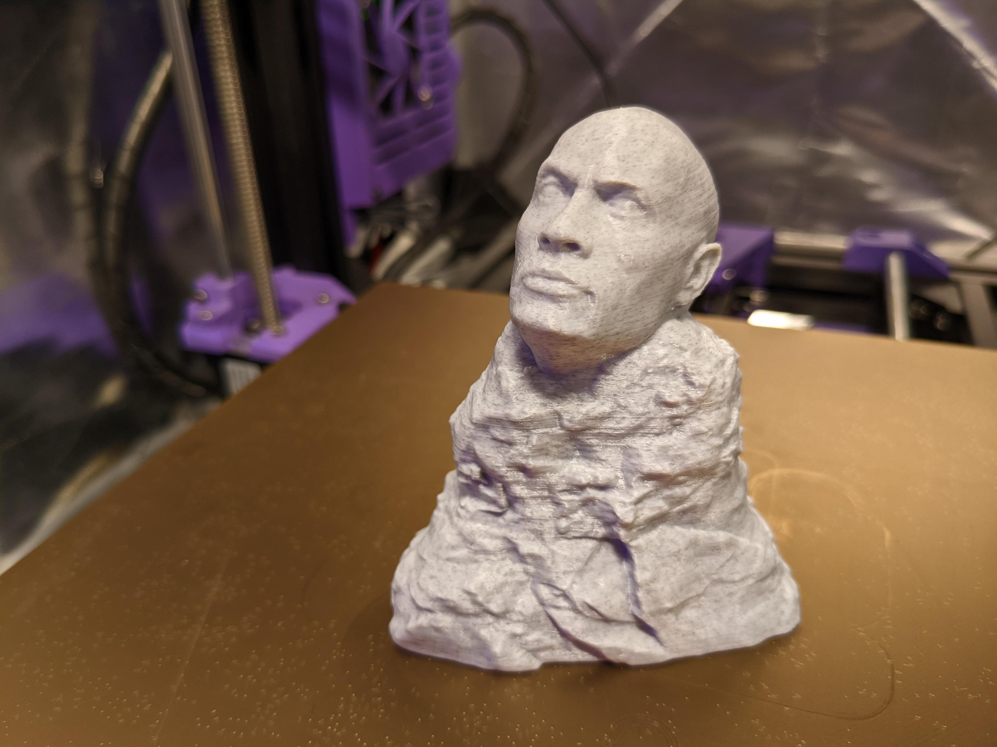 The Rock on a rock 3d model