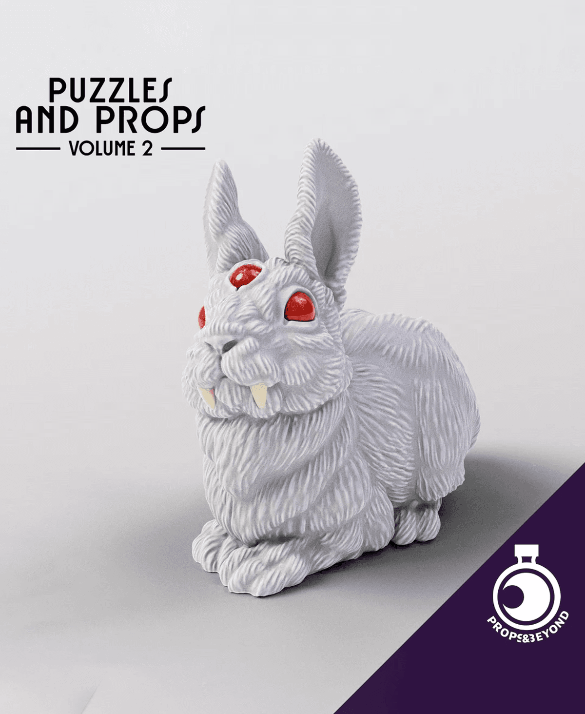 Figurine of Wondrous Power - Killer Rabbit 3d model