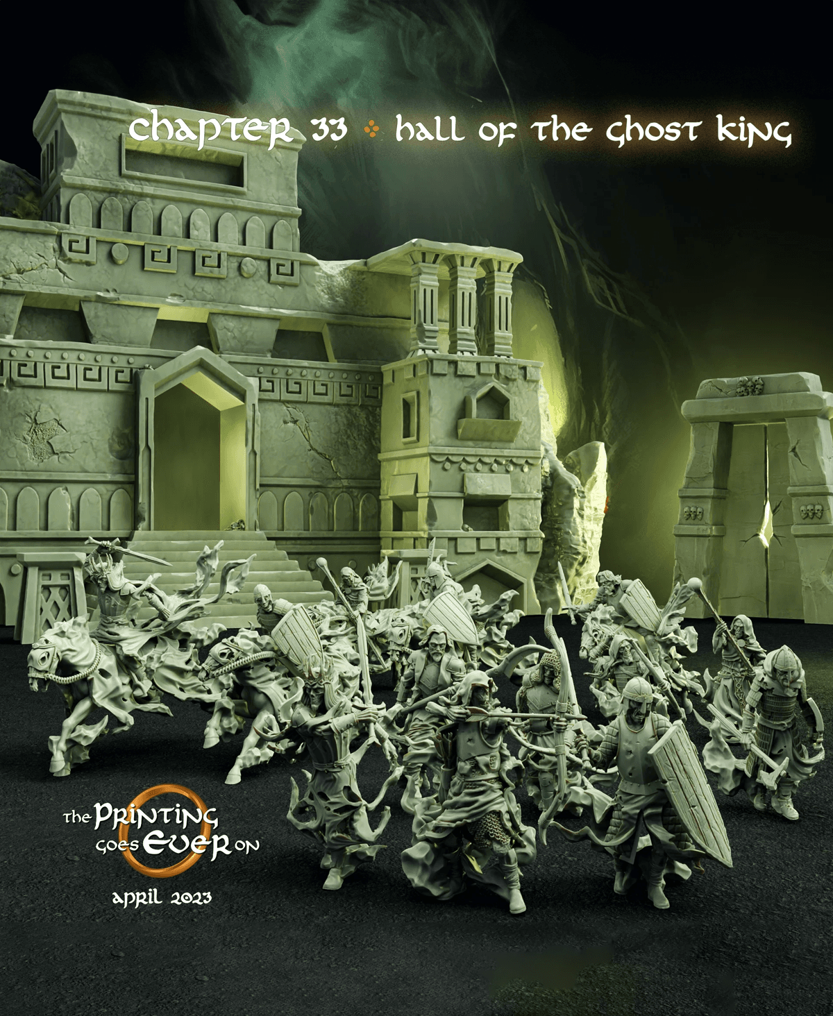 Chapter 33 - Hall of the Ghost King - Complete Bundle 3d model