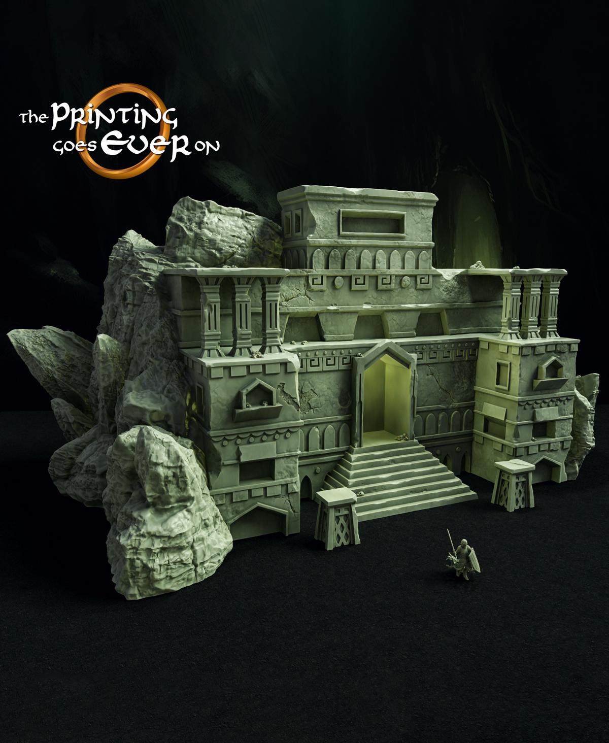 Chapter 33 - Hall of the Ghost King - Complete Bundle 3d model