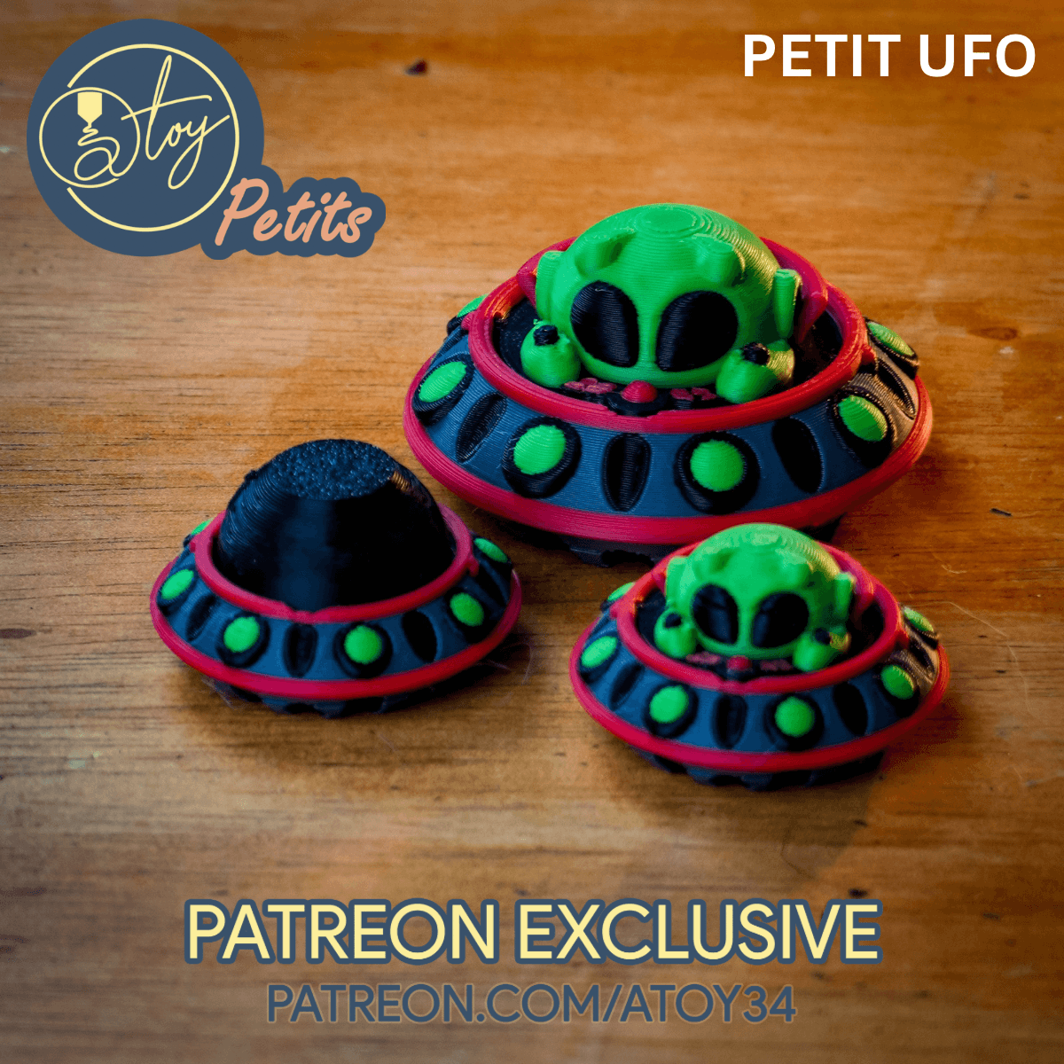 Petit UFO 3d model