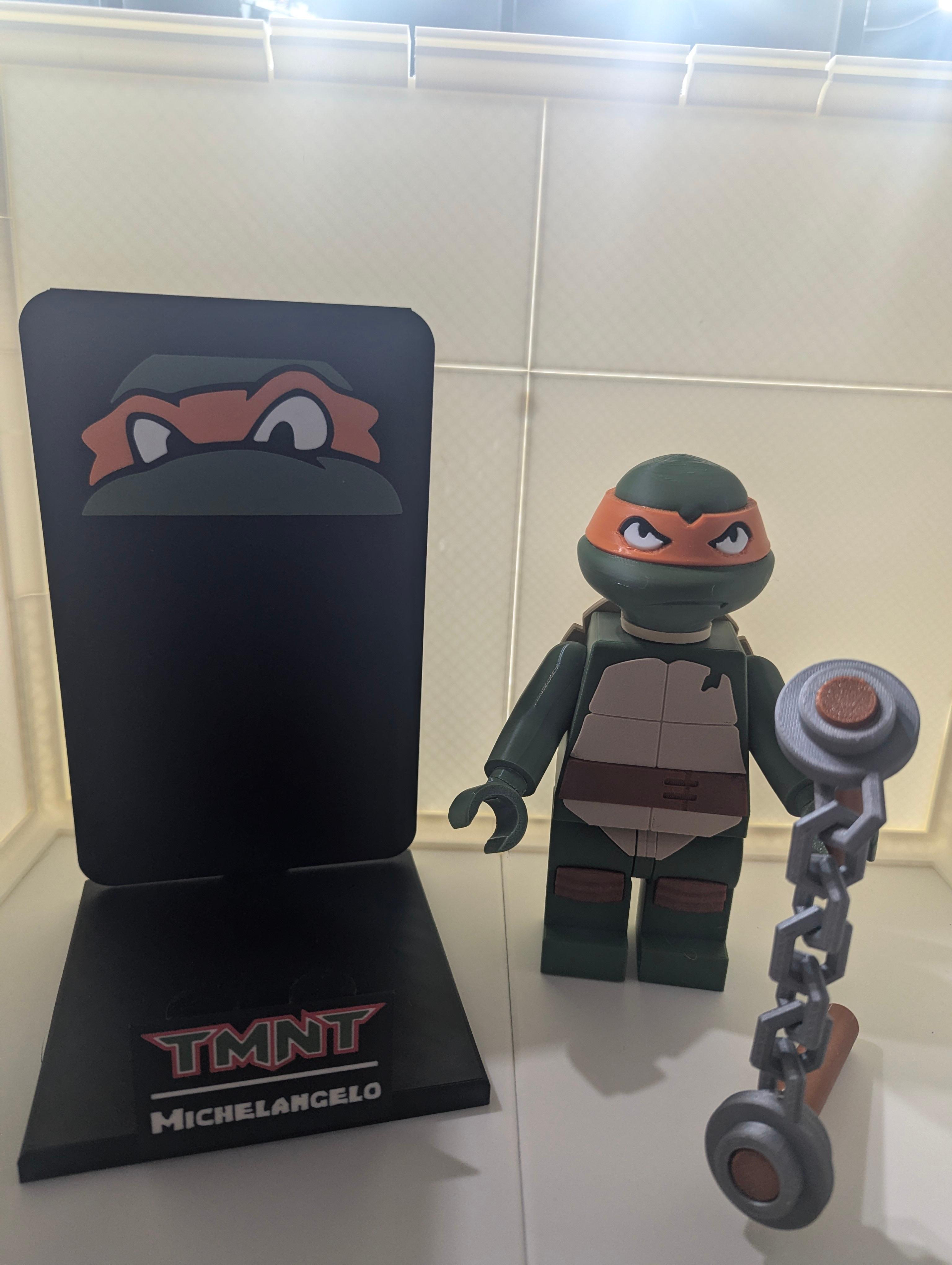 TMNT Backer Plates Universal 3d model