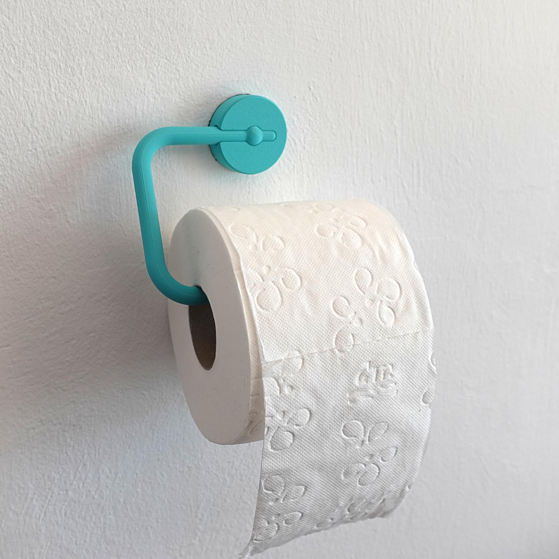 Toilet paper holder print-in-place 3d model