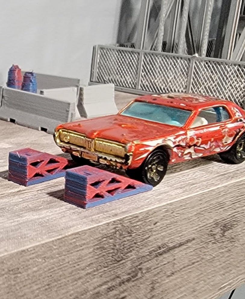 1:64 Car Ramps  3d model