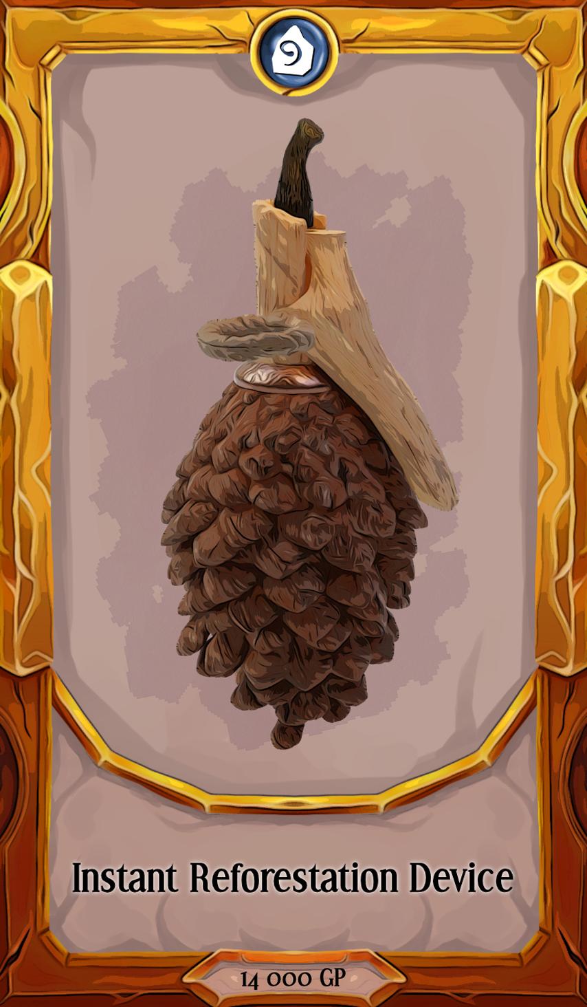 Pinecone Grenade 3d model