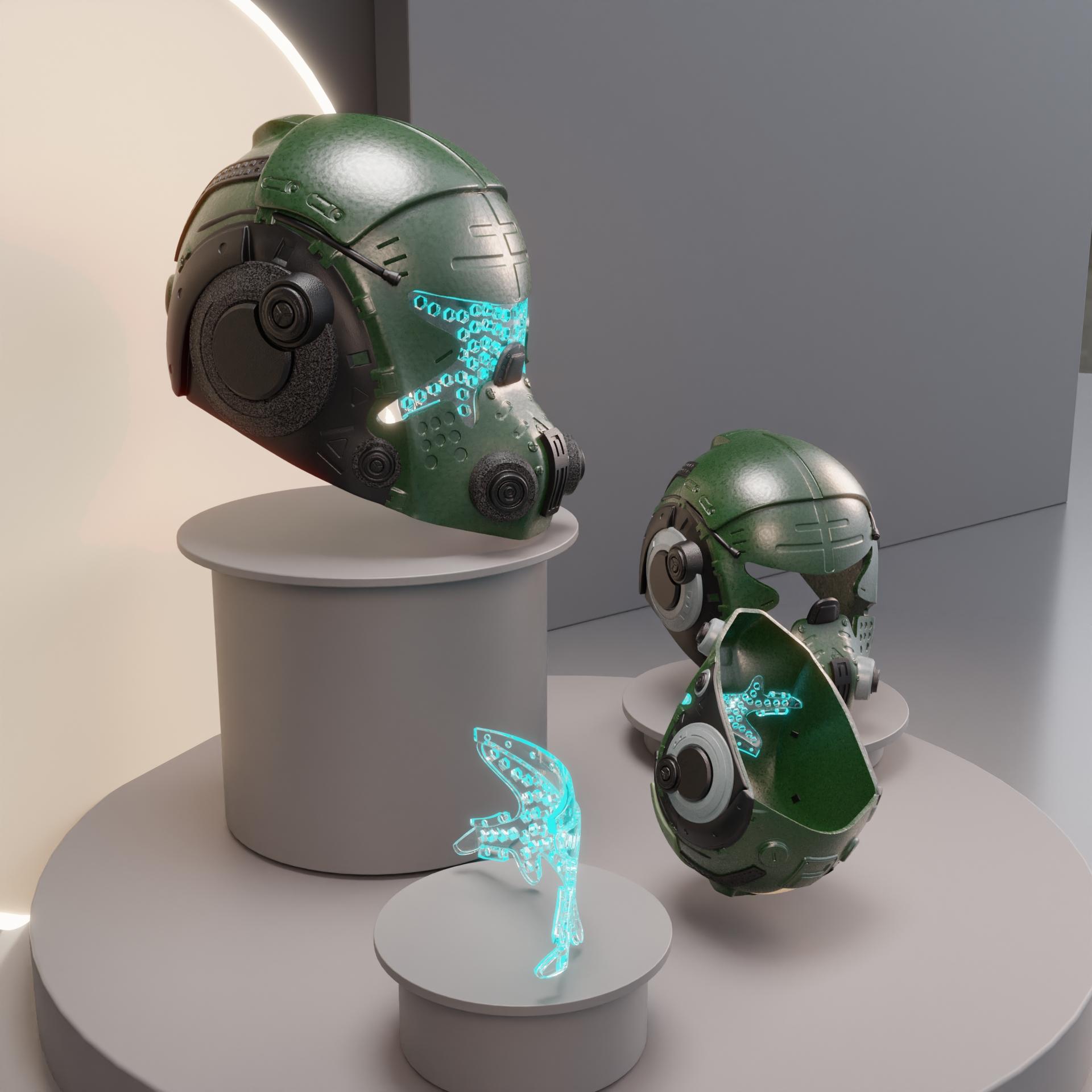 TitanFall Jack Cooper Helmet 3d model