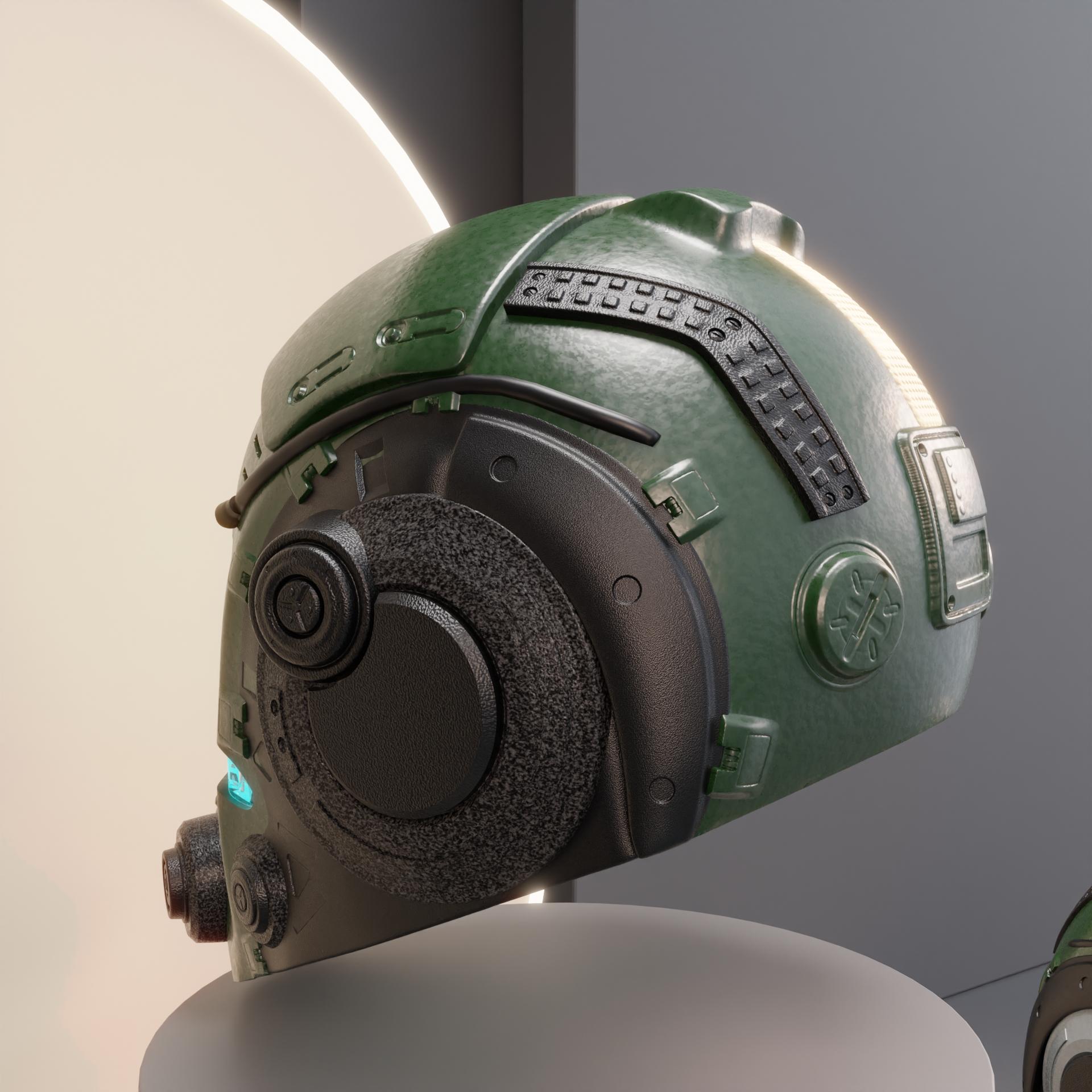 TitanFall Jack Cooper Helmet 3d model