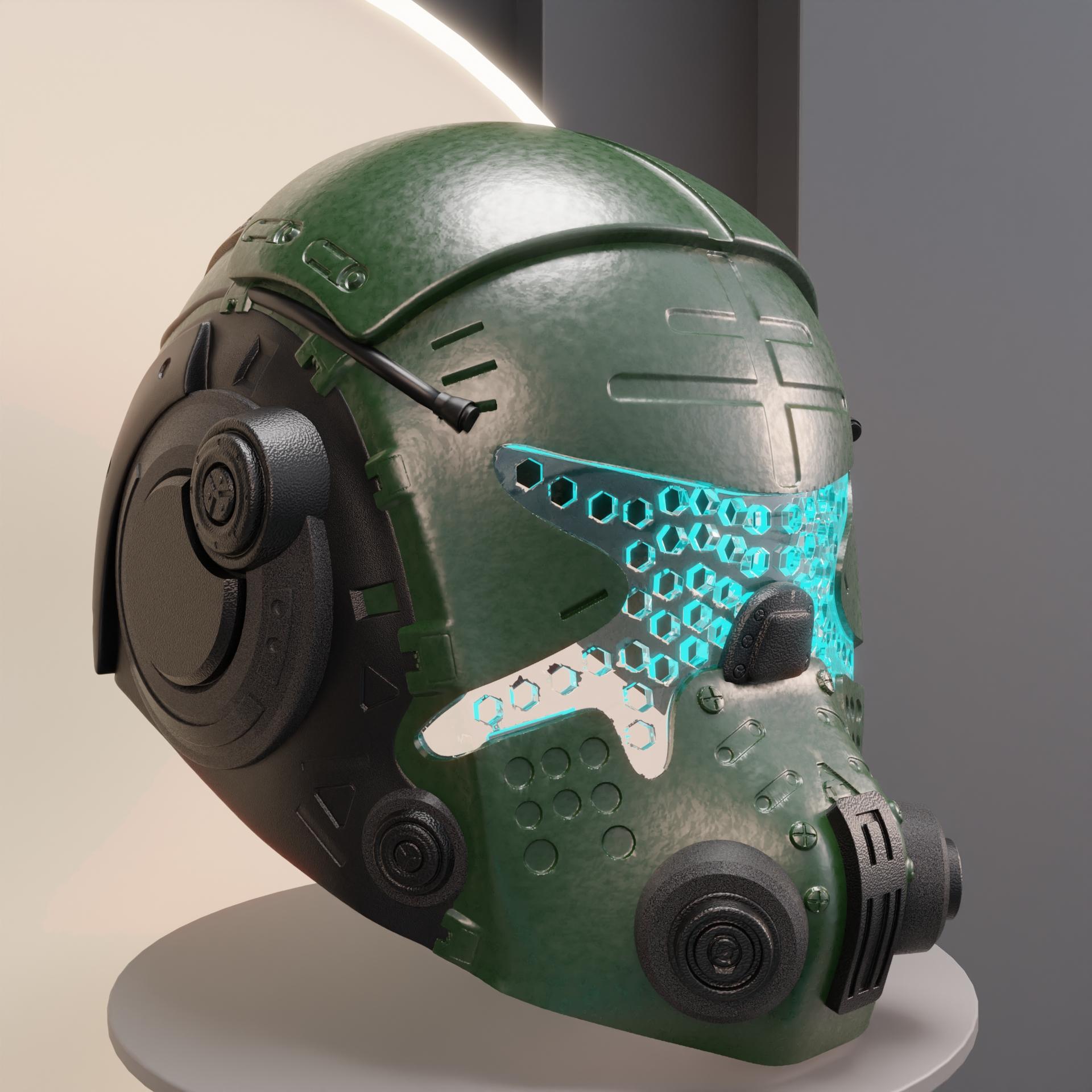 TitanFall Jack Cooper Helmet 3d model