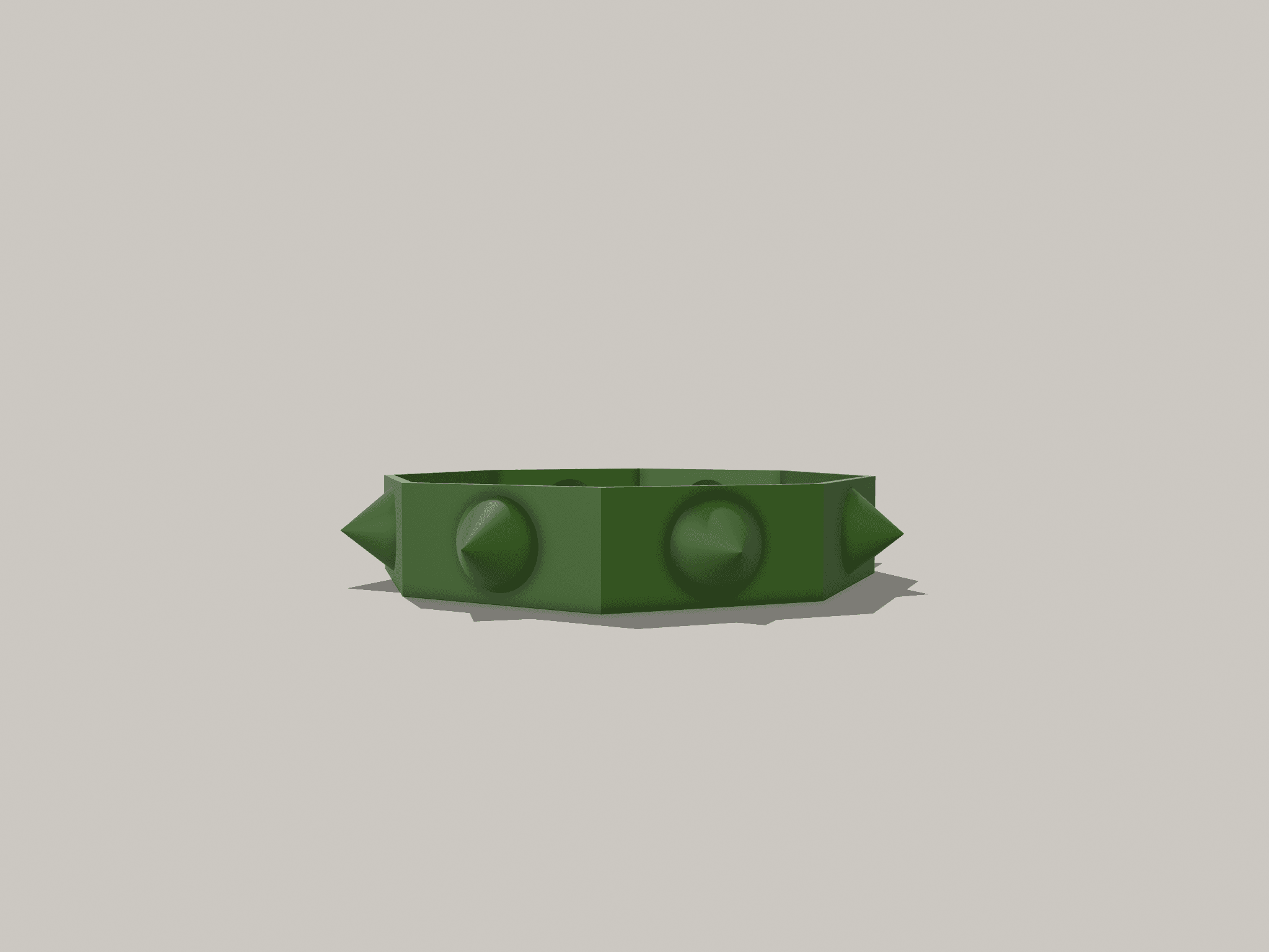 Spiky Tray 3d model