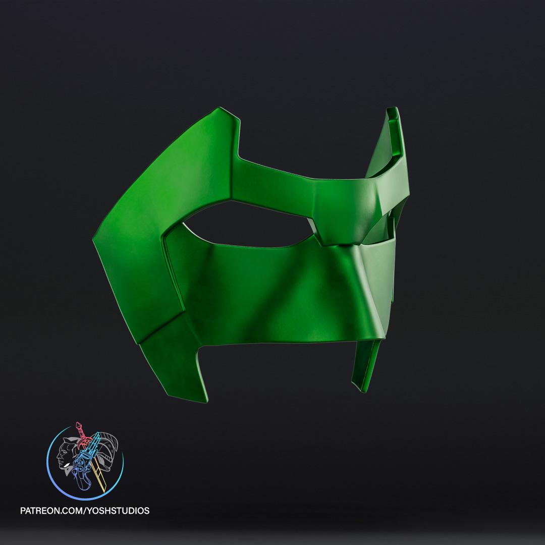 Kyle Rayner Mask 3D Printer File STL 3d model