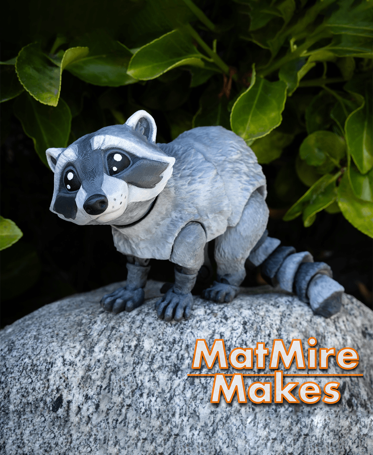 Raccoon - Articulated Figure 3d model