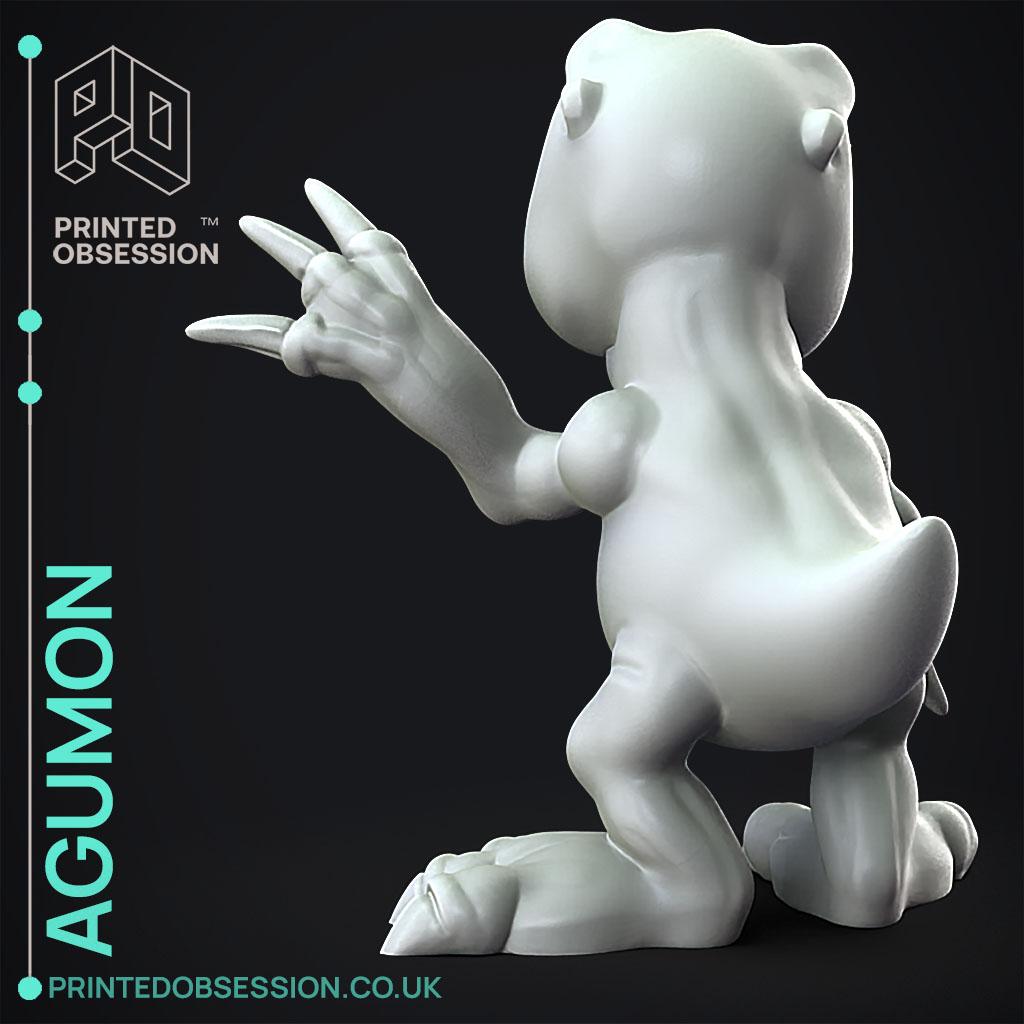 Agumon - Digimon - Fan Art 3d model