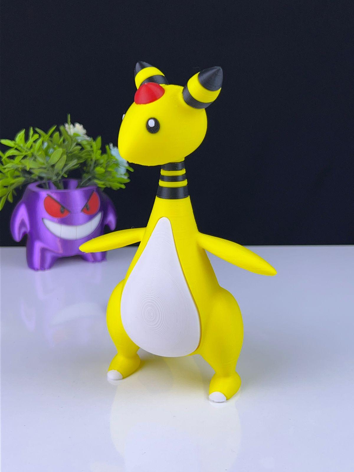 Ampharos Pokemon - Multipart 3d model