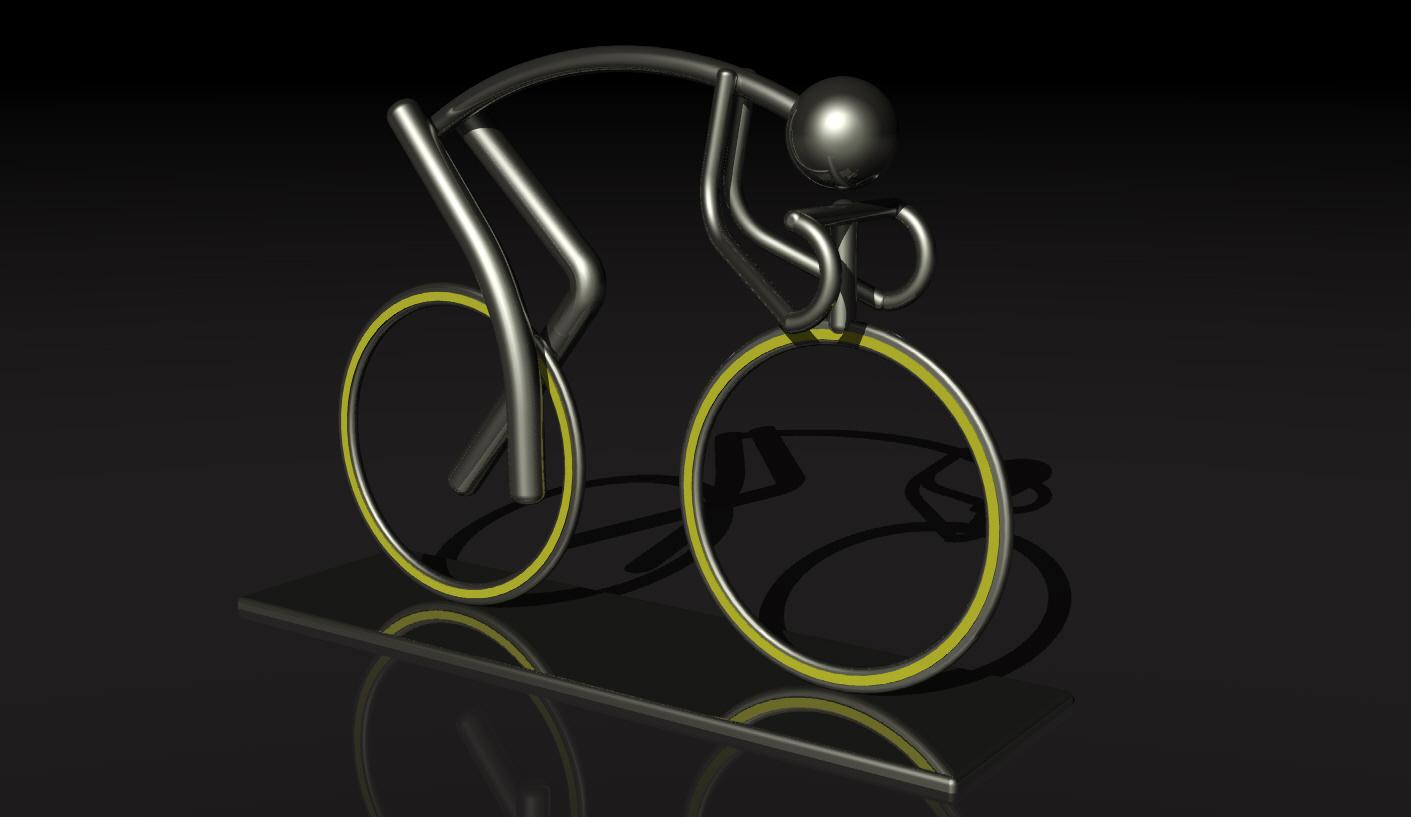 Matal Art Bicicle.stl 3d model