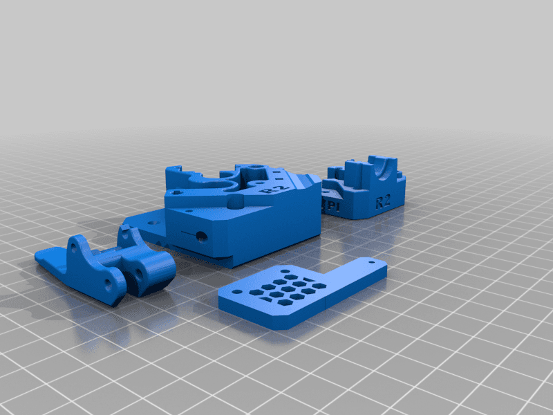 Prusa Mini Extruder Section - BMG Version 3d model