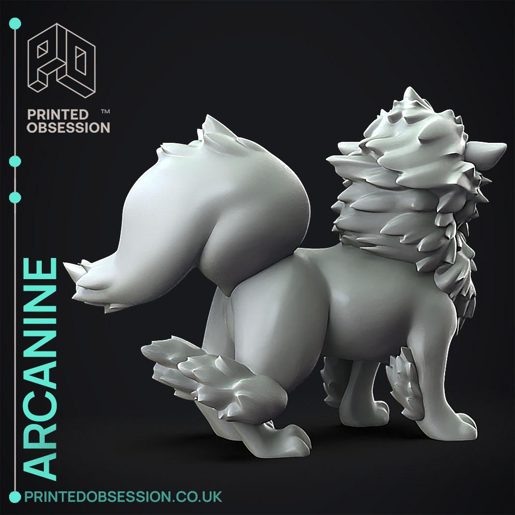 Arcanine - Pokemon - Fan Art 3d model