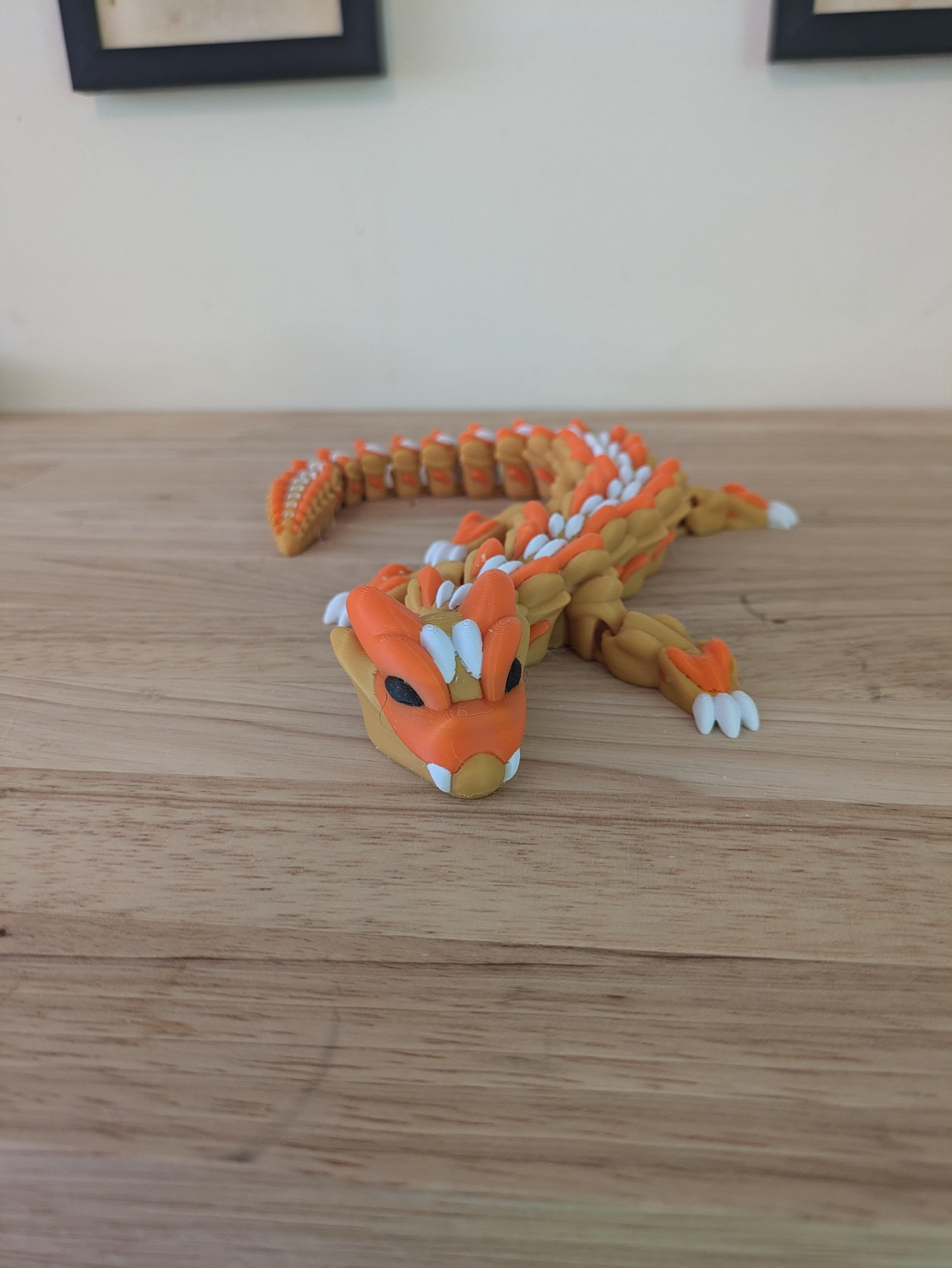 Leo Dragon - Articulated Dragon 3d model