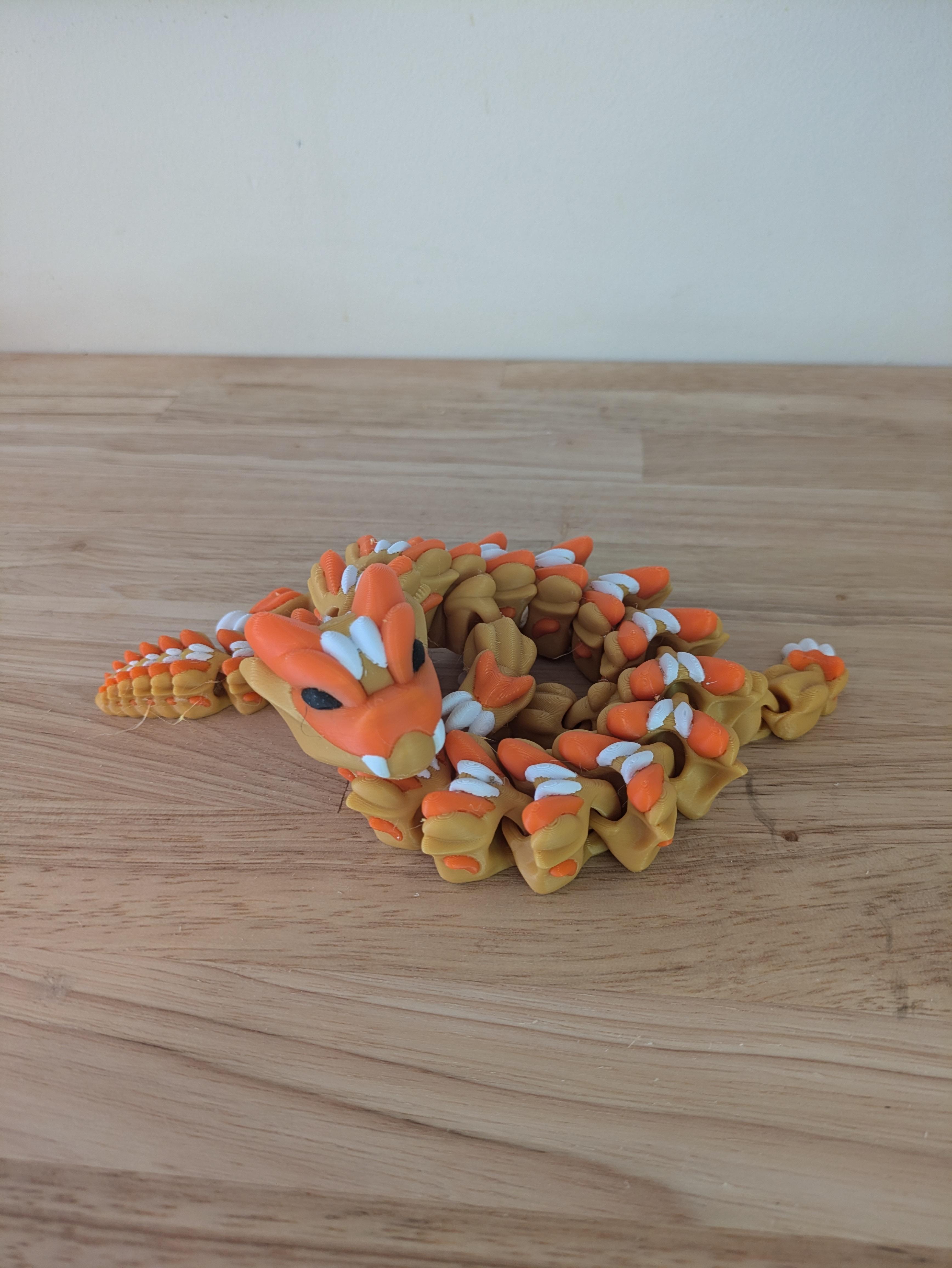 Leo Dragon - Articulated Dragon 3d model