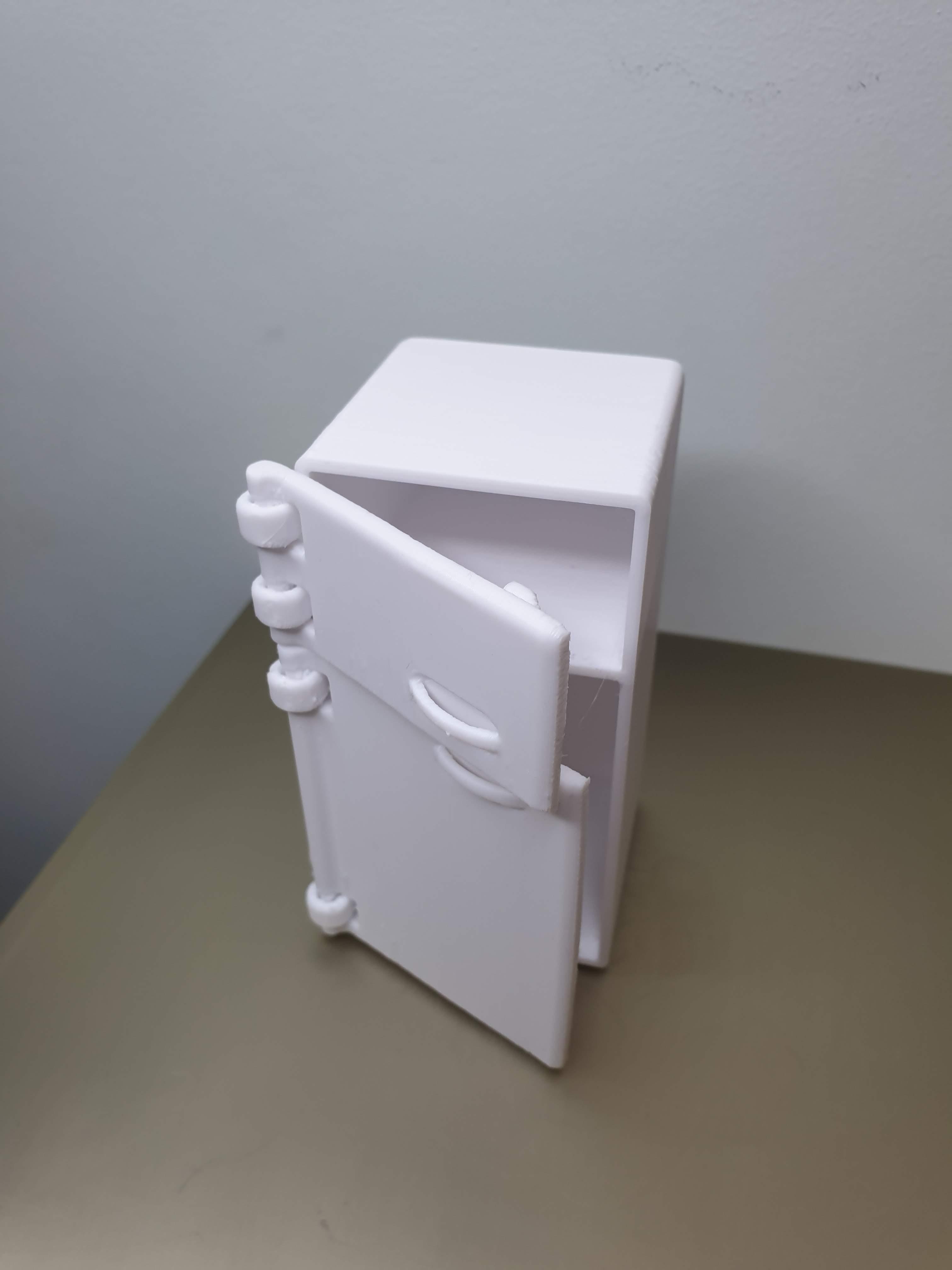 Print-in-Place Fridge 3d model