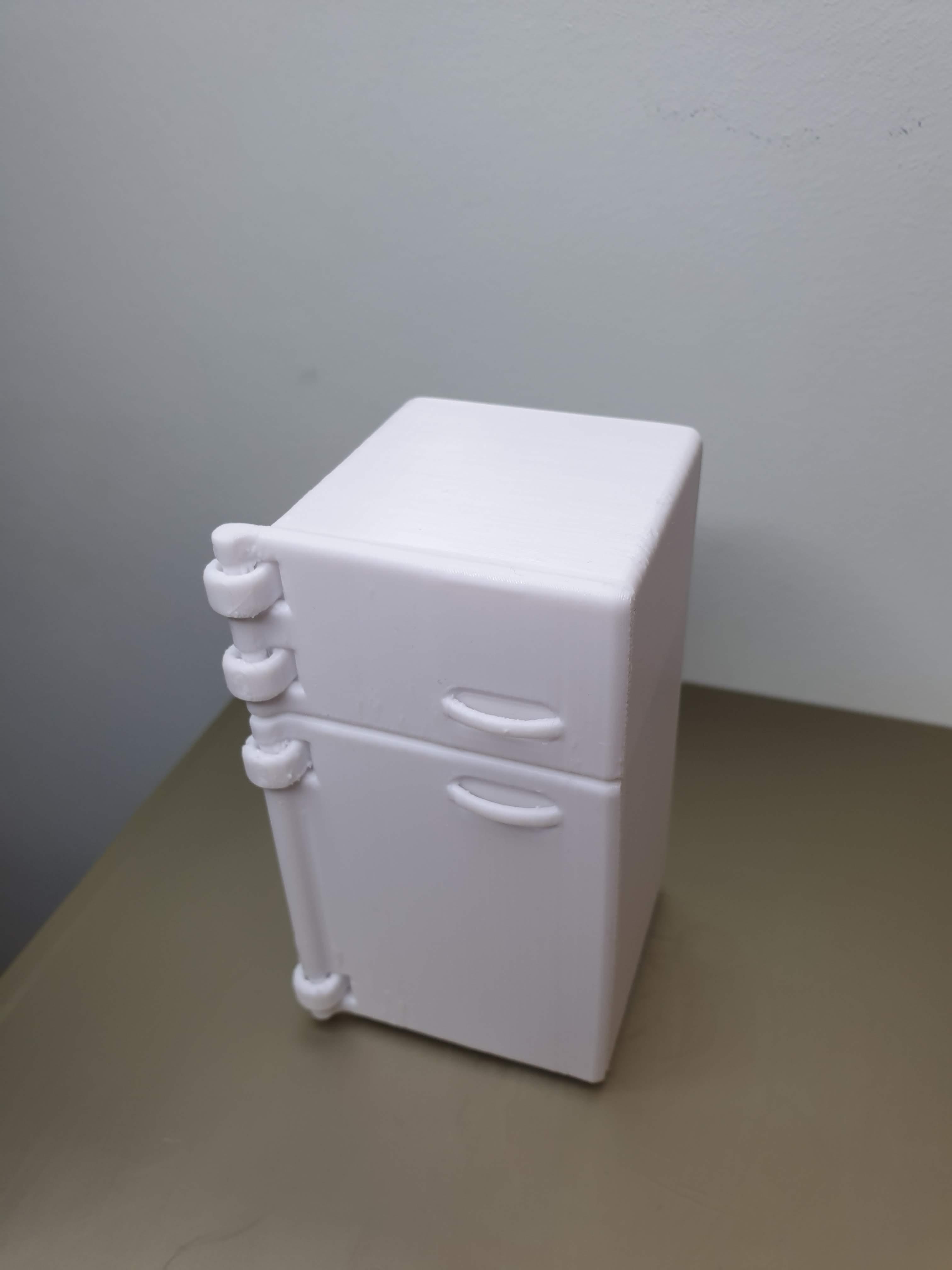 Print-in-Place Fridge 3d model