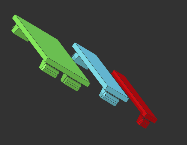 Cutler-Hammer Circuit Breaker Blanks 3d model