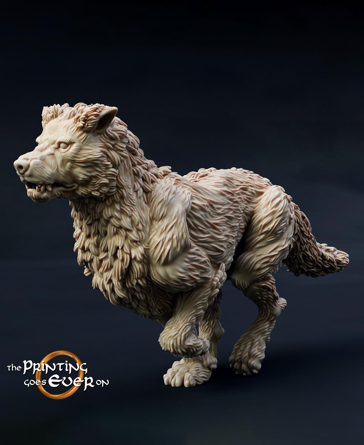 Morthan Warg Pack 3d model