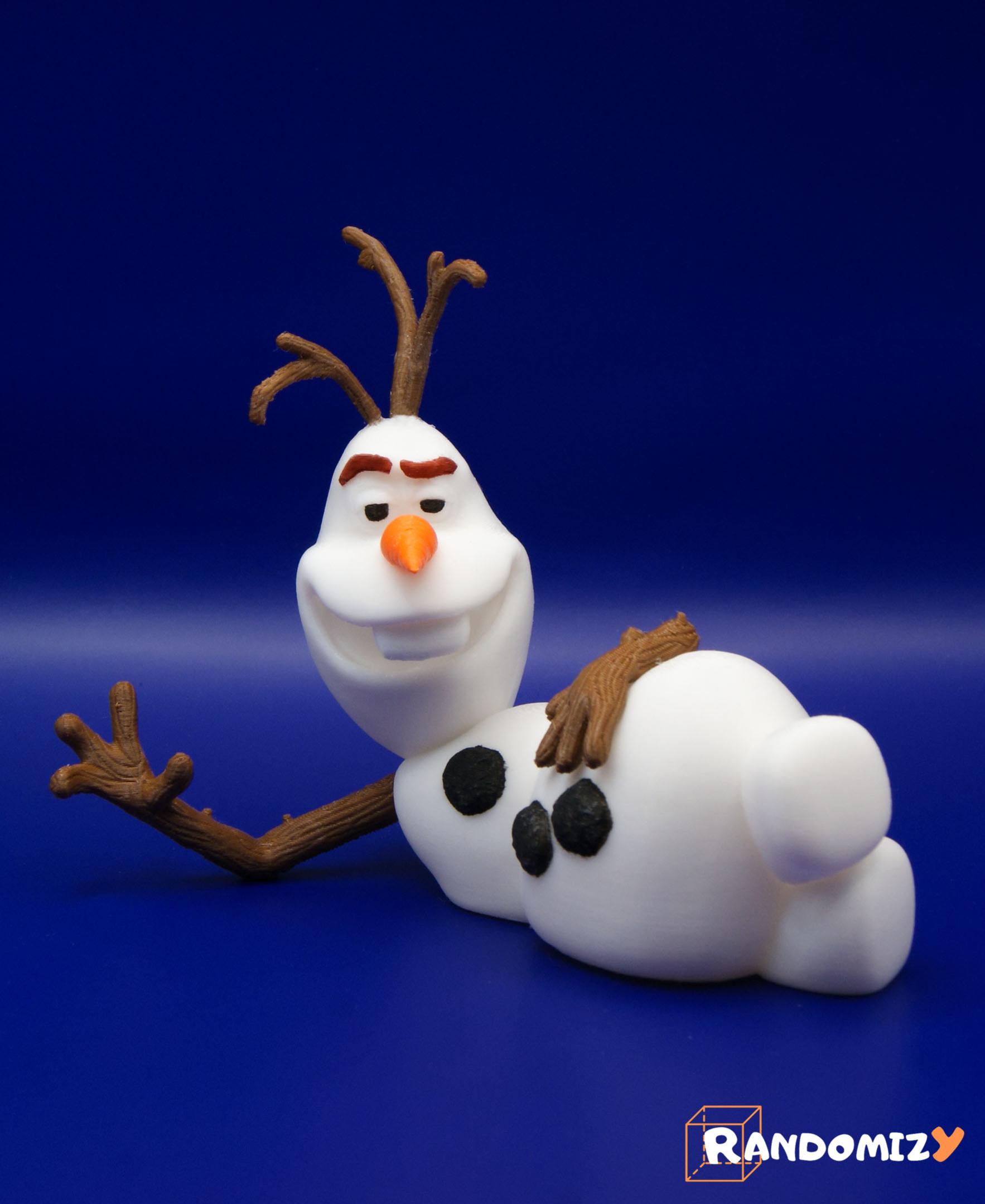 (Mischievous) Olaf (Fanart) 3d model