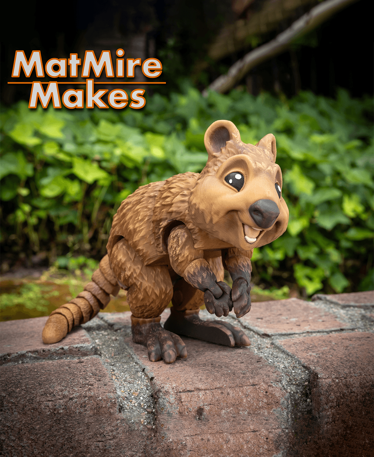 Quokka - Articulated Figure 3d model